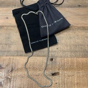 David Yurman 22” Thin Links Necklace